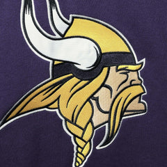 Minnesota Vikings '47 Lacer V-Neck Pullover Hoodie - Purple/Gold Hoodies
