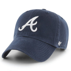 Atlanta Braves '47 Clean Up Adjustable Hat - Navy Hats