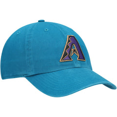 Arizona Diamondbacks '47 Logo Cooperstown Collection Clean Up Adjustable Hat - Teal Hats