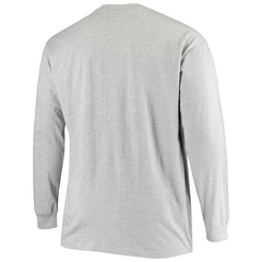 New Orleans Saints Big & Tall Practice Long Sleeve T-Shirt - Heathered Gray T-shirts