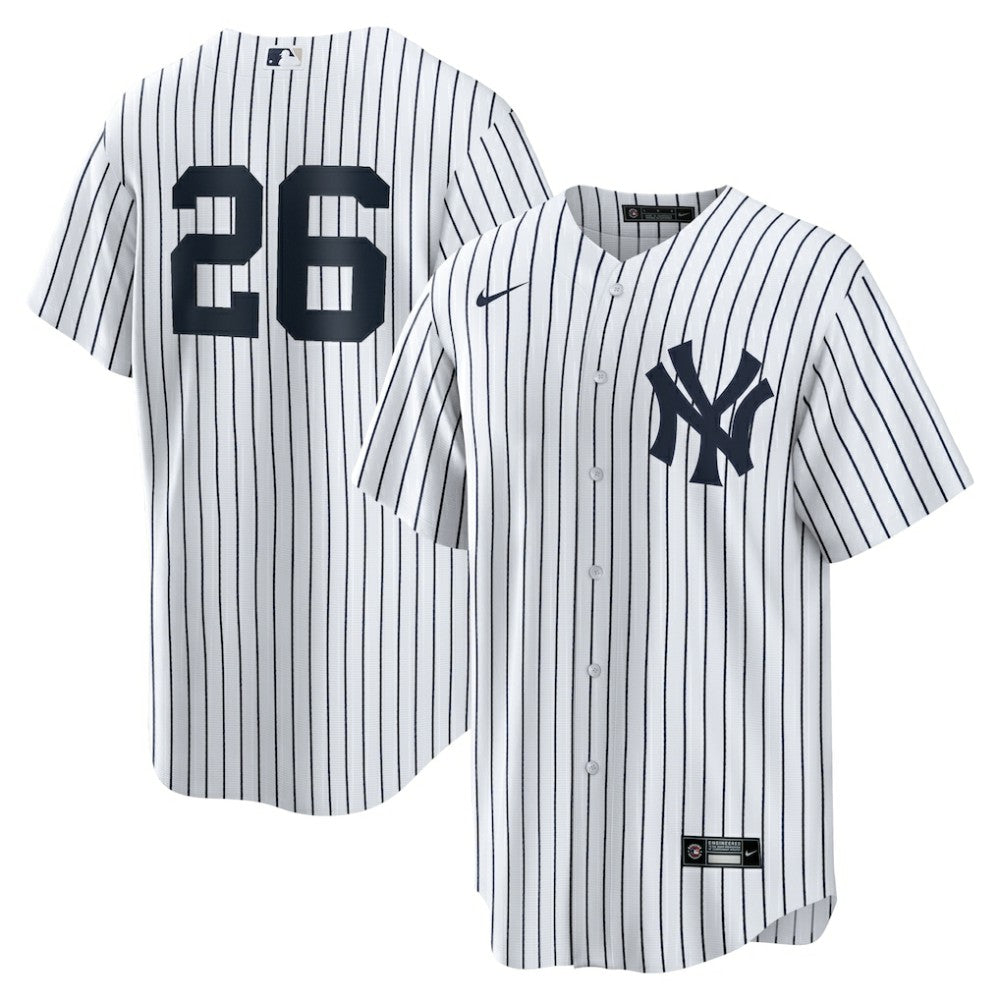 DJ LeMahieu New York Yankees Nike Home Replica Player Name Jersey - White Jerseys