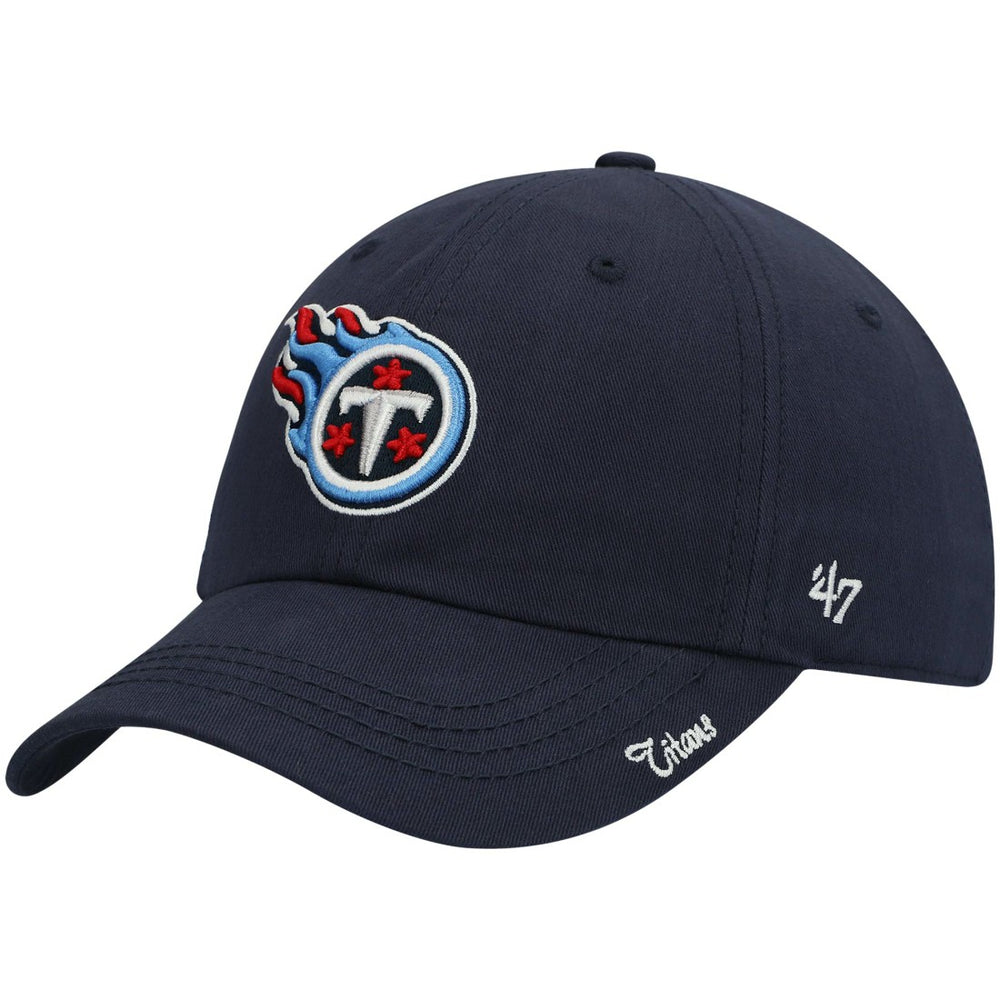 Tennessee Titans '47 Women's Miata Clean Up Primary Adjustable Hat - Navy Hats