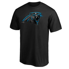 Carolina Panthers Midnight Mascot Team Logo T-Shirt - Black T-shirts