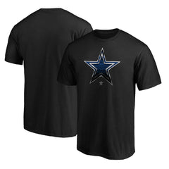 Dallas Cowboys Midnight Mascot Team Logo T-Shirt - Black T-shirts