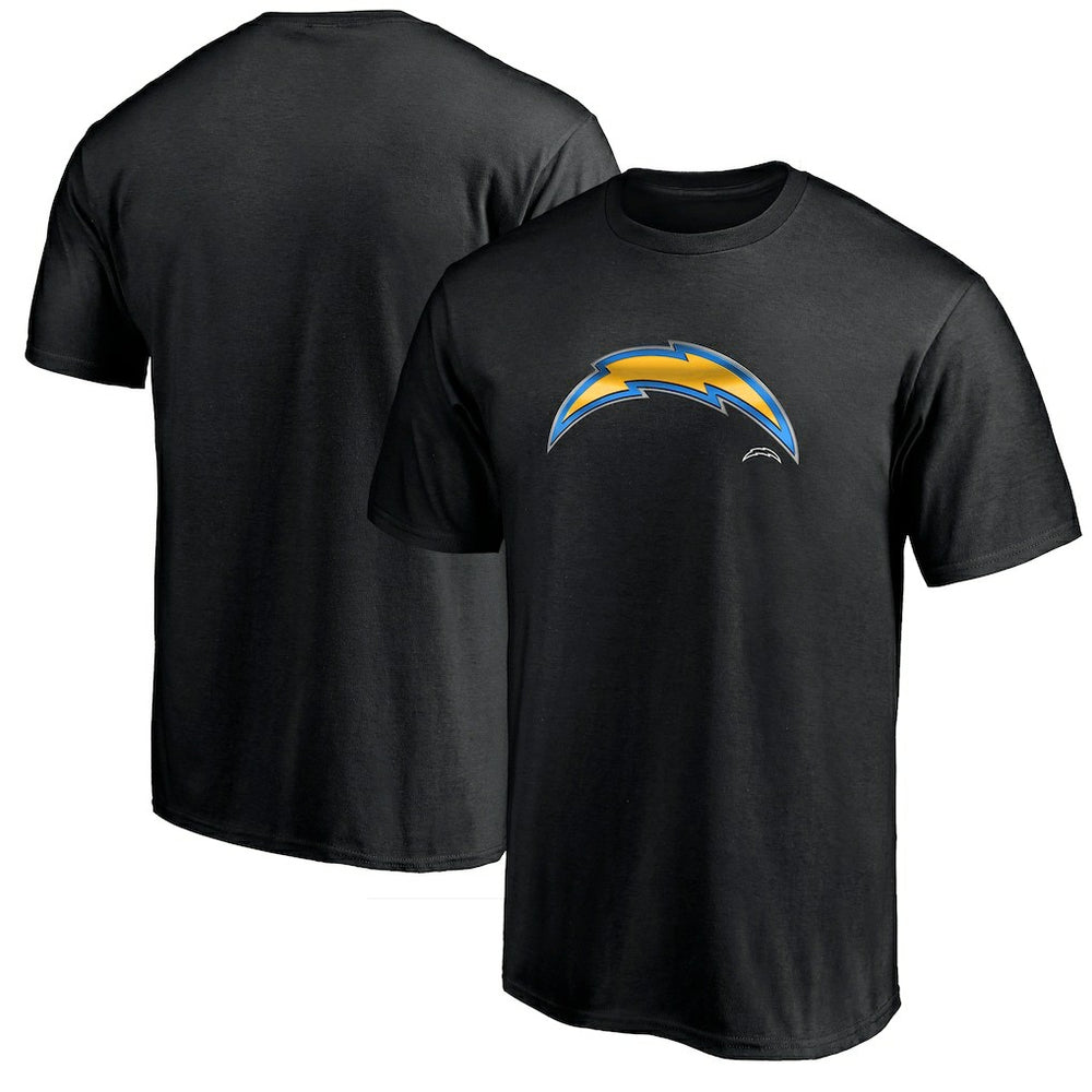 Los Angeles Chargers Midnight Mascot Team Logo T-Shirt - Black T-shirts