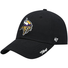 Minnesota Vikings '47 Women's Miata Clean Up Secondary Adjustable Hat - Black Hats
