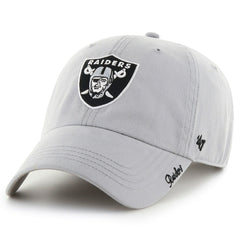 Las Vegas Raiders '47 Women's Miata Clean Up Secondary Adjustable Hat - Silver Hats