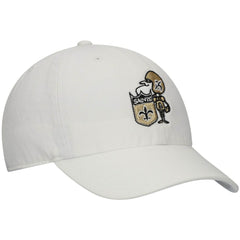 New Orleans Saints '47 Clean Up Adjustable Hat - White Hats