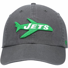 New York Jets '47 Clean Up Adjustable Hat - Charcoal Hats