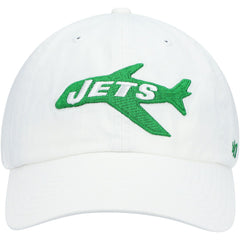 New York Jets '47 Clean Up Adjustable Hat - White Hats
