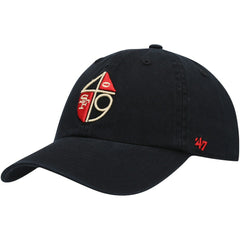 San Francisco 49ers '47 Clean Up Adjustable Hat - Black Hats