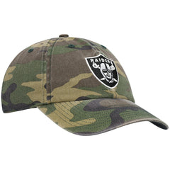 Las Vegas Raiders '47 Woodland Clean Up Adjustable Hat - Camo Hats