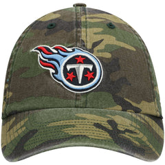Tennessee Titans '47 Woodland Clean Up Adjustable Hat - Camo Hats