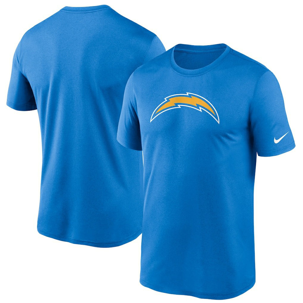 Los Angeles Chargers Logo Essential Legend Performance T-Shirt - Powder Blue T-shirts