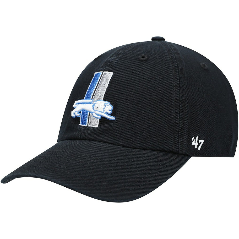 Detroit Lions '47 Clean Up Adjustable Hat - Black Hats