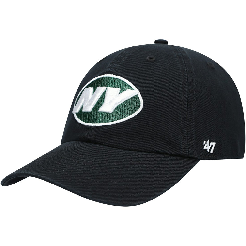 New York Jets '47 Clean Up Alternate Adjustable Hat - Black Hats