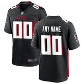 Atlanta Falcons Custom Game Jersey - Black Jerseys