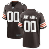 Cleveland Browns Custom Game Jersey - Brown Jerseys
