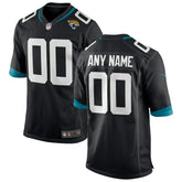 Jacksonville Jaguars Custom Game Jersey - Black Jerseys