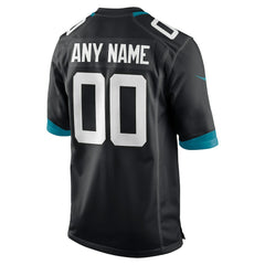 Jacksonville Jaguars Custom Game Jersey - Black Jerseys