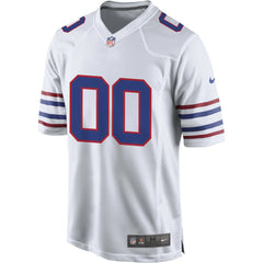 Buffalo Bills Alternate Custom Game Jersey - White Jerseys