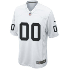 Las Vegas Raiders Custom Game Jersey - White Jerseys
