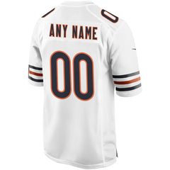 Chicago Bears Custom Game Jersey - White Jerseys