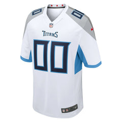 Tennessee Titans Custom Game Jersey - White Jerseys