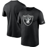 Las Vegas Raiders Logo Essential Legend Performance T-Shirt - Black T-shirts