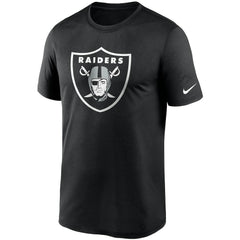 Las Vegas Raiders Logo Essential Legend Performance T-Shirt - Black T-shirts