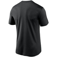 Las Vegas Raiders Logo Essential Legend Performance T-Shirt - Black T-shirts