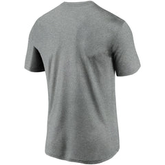 Pittsburgh Steelers Logo Essential Legend Performance T-Shirt - Heathered Charcoal T-shirts