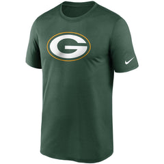 Green Bay Packers Logo Essential Legend Performance T-Shirt - Green T-shirts