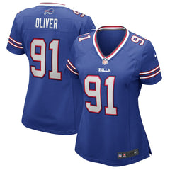 Ed Oliver Buffalo Bills Women's Game Jersey - Royal Jerseys