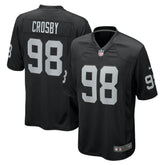 Maxx Crosby Las Vegas Raiders Game Jersey - Black Jerseys