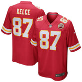 Travis Kelce Kansas City Chiefs Game Jersey - Red Jerseys