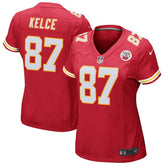 Travis Kelce Kansas City Chiefs Women's Game Jersey - Red Jerseys