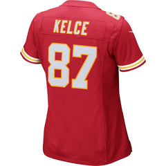 Travis Kelce Kansas City Chiefs Women's Game Jersey - Red Jerseys