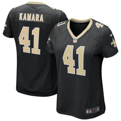 Alvin Kamara New Orleans Saints Women's Game Jersey - Black Jerseys