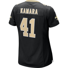 Alvin Kamara New Orleans Saints Women's Game Jersey - Black Jerseys