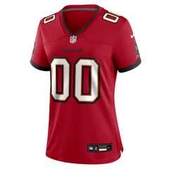 Tampa Bay Buccaneers Women's Custom Game Jersey - Red Jerseys