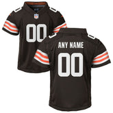 Cleveland Browns Youth Custom Game Jersey - Brown Jerseys