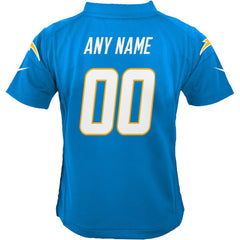 Los Angeles Chargers Youth Custom Game Jersey - Powder Blue Jerseys