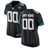 Jacksonville Jaguars Women's Custom Jersey - Black Jerseys