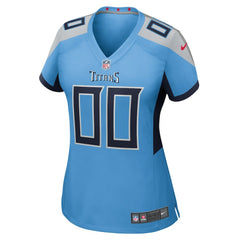 Tennessee Titans Women's Alternate Custom Game Jersey - Light Blue Jerseys