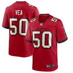 Vita Vea Tampa Bay Buccaneers Game Jersey - Red Jerseys