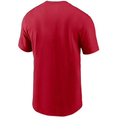 New England Patriots Team Wordmark T-Shirt - Red T-shirts