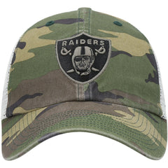 Las Vegas Raiders '47 Branson Trucker Clean Up Hat - Camo Hats