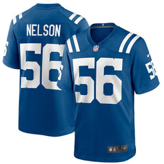 Quenton Nelson Indianapolis Colts Game Player Jersey - Royal Jerseys