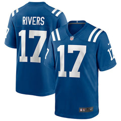 Philip Rivers Indianapolis Colts Game Jersey - Royal Jerseys